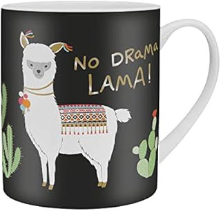 H:) PPY life XL kubek z motywem "Lama" | duży kubek z porcelany, kubek jumbo, 60 ml, prezent, zabawny kubek | 46233