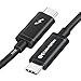 Price comparison product image Cable Matters [Intel Certified 20G Thunderbolt 3 Cable (USB C Thunderbolt Cable) in Black 2m Supporting 8K@30Hz / 4K@120Hz, 100W Charging
