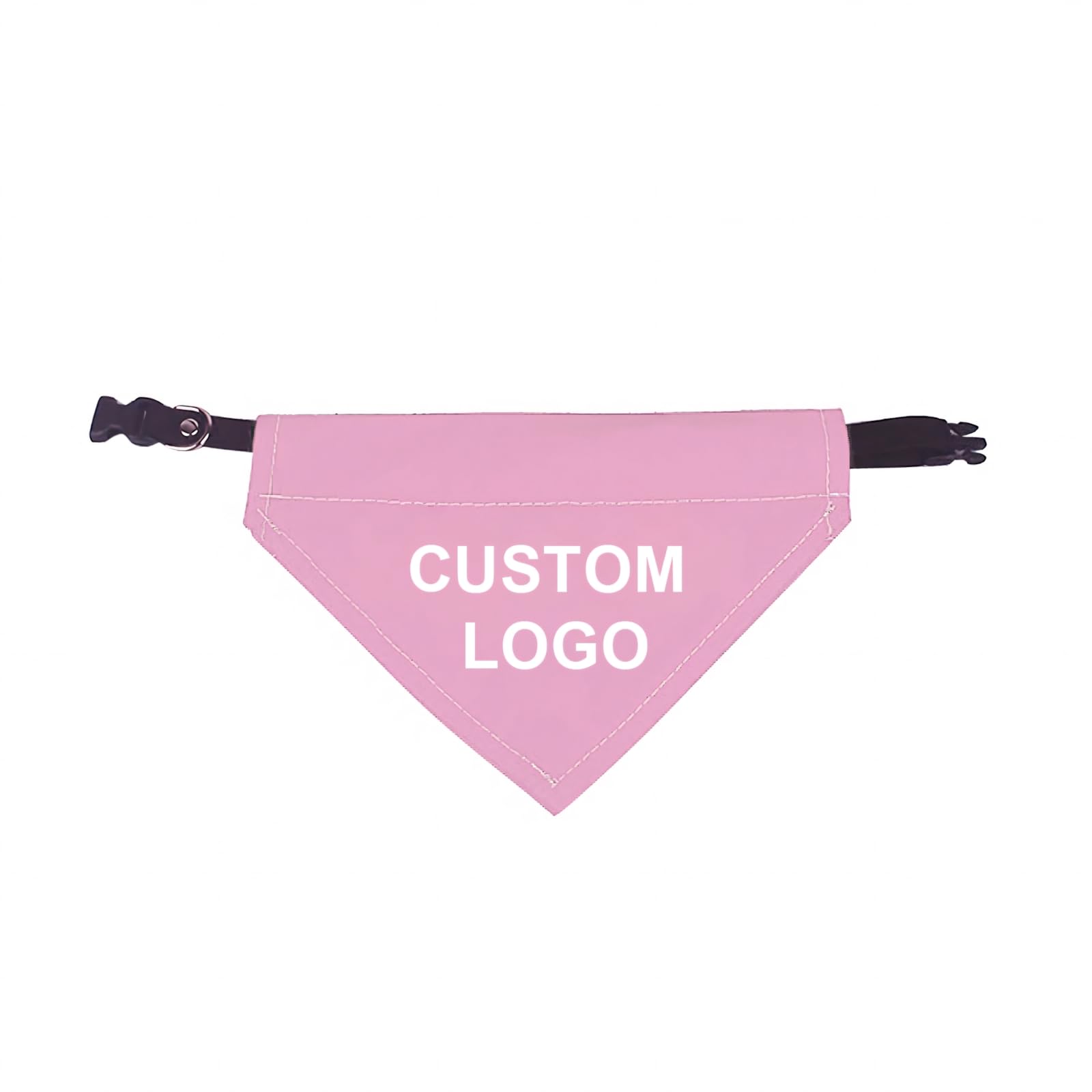 Muka Personalised Dog Bandana Washable Adjustable Dog Triangle Scarf Dog Birthday Bib with Photo/Logo/Text