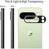KZIOACSH 3 Pack Camera Lens Protector for Google Pixel 10 Pro XL, 9H Hardness Anti-Scratch Anti Fingerprint Anti-Oil Bubble Free Camera Tempered Glass Film for Google Pixel 10 Pro XL - Image 5