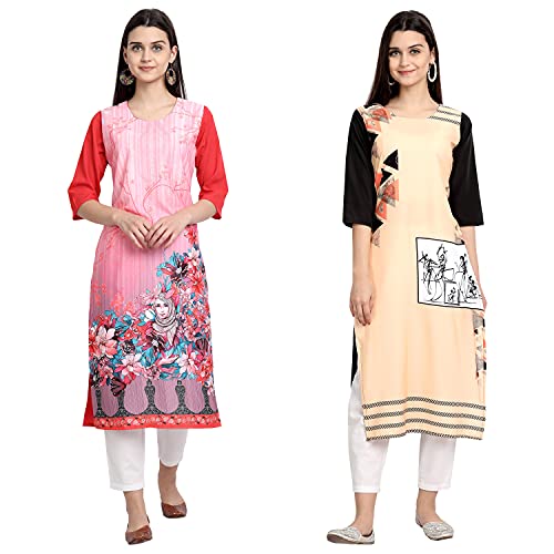 Image of Women's Crepe Regular Kurta