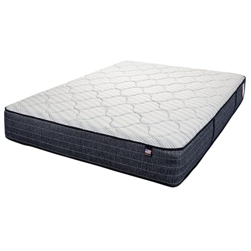 STLBEDS Freedom Plush Medium Firm Coil Waterbed Dry Replacement Mattress Insert for Hardside Frames - Made in The USA (Super Single)