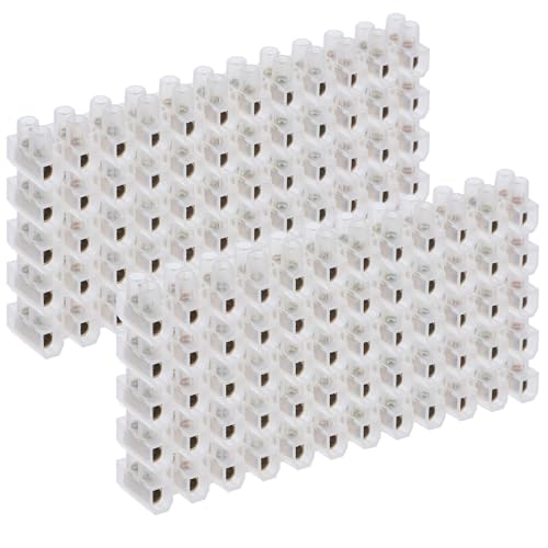 Bloque de terminales con tornillo para reparar cables sueltos con seguridad