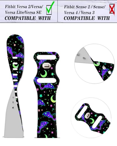 Correa de silicona compatible para Versa 2/Versa miniatura 5