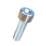 Allied Titanium 0016890, (Pack of 4) M10-1.5 Pitch X 35mm Socket Head Machine Screw, Grade 5 (Ti-6Al