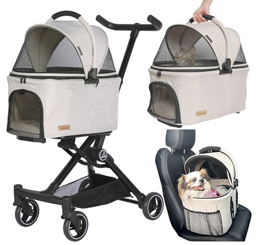 ROODO 2026 Upgraded Pet Stroller
