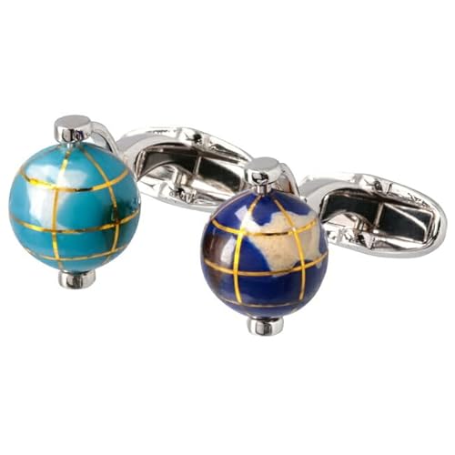 PAUL SMITH(ポール・スミス) カフリンク メンズ MEN CUFFLINK ODD GLOBES カフスボタン BLUE M1ACUFF-MGSPIN-41 [並行輸入品]
