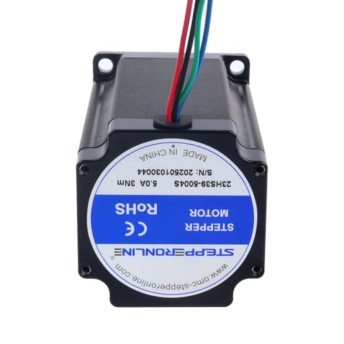 STEPPERNLINE Nema 23 Schrittmotor φ8mm Welle Bipolar 3Nm 5A 57x57x100mm 4 Drähte CNC 3D Drucker
