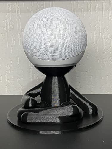 Suporte Para Echo Dot 4/5 Alexa Robert Yoga Preto