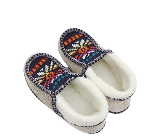 DONSON slippers for Women Warm House Slippers Socks Winter Slip on Home Shoes Indoor Free Size 1 Pair Multicolor (B0BNXHKCMC) Amazon Price History, Amazon Price Tracker