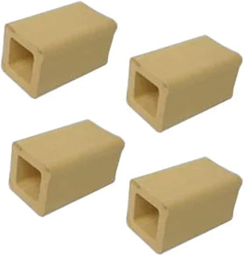 Poste para horno de 2 pulgadas de alto x 1 pulgada de ancho, paquete de 4