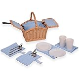Cadeau parfait : un panier de pique-nique élégant qui séduit les petits connaisseurs et fait des moments communs à l'extérieur une expérience spéciale ? Parfait pour les anniversaires, les vacances ou les occasions spéciales.
