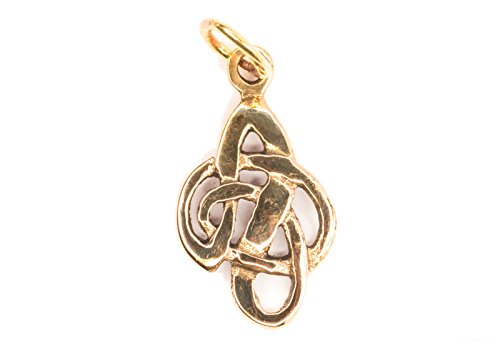 Nœud celtique Nicana : pendentif en bronze résistant qui ne verdit pas la peau