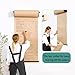 KAnduo Dispensador de Rollos Kraft Dispensador y dispensador de Papel Kraft Cortador con Rollo de Papel de 50 m de Largo Imagen de KAnduo Dispensador de Rollos Kraft Dispensador y dispensador de Papel Kraft Cortador con Rollo de Papel de 50 m de Largo