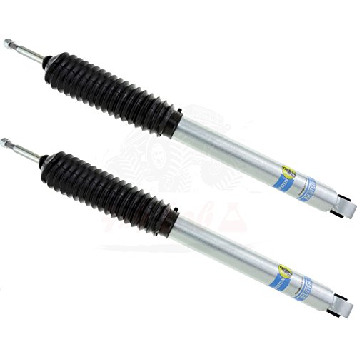 Bilstein B8 5100 Series 2 Rear Shocks Kit for 13 Toyota Tundra 0-1 inch lift Ride Monotube replacement Gas Charged Shock absorbers part number 24-186971
