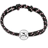 Ernestine - Bracciale Tennis regolabile in acciaio inossidabile - Idea regalo tennis uomo donna - Braccialetto sport padel - Regalo uomo Natale compleanno festa del papà - festa del nonno - gioiello