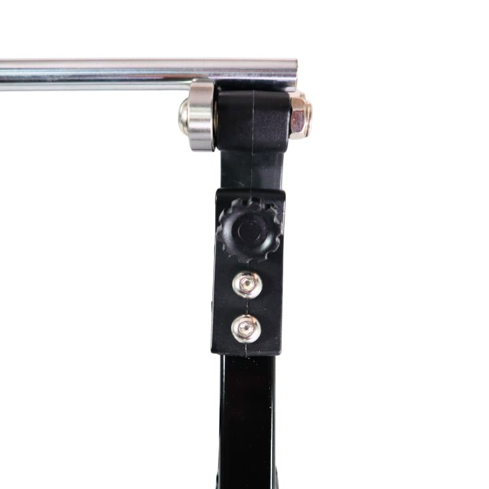 Générique Bilanciatore Treppiede di Gomme per Moto Scooter Universale in Acciaio, Perfetto per Auto-Bilanciamento