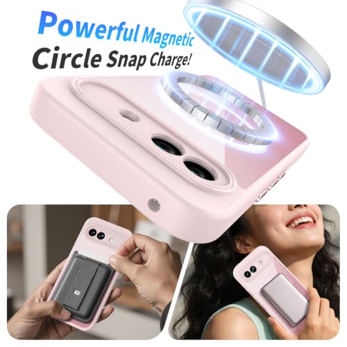 Image of Magnetic Case with Clear Back for Google Pixel 10a, Fit for MagSafe