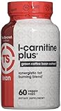 Top Secret Nutrition L-Carnitine Plus Capsules, Green Coffee, 60 Count