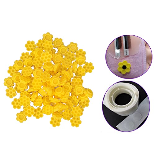 500Pcs Lash Glue Cup Professional Disposable Eyelash Extension Glue Holder With Dispensing Adhesive #TOP2