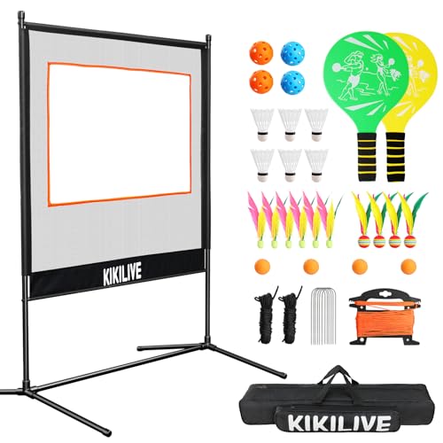 Juegos de palas con red exterior e interior para tenis de mesa y bádminton
