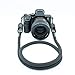 Produktbild SEILSTYLES® Kameragurt mit Peak-Design® Schnell-Verschluss-System, Kletterseil Handmade für Schulter und Nacken, für Canon Leica Nikon Sony etc, Made in Germany (120cm, schwarz)