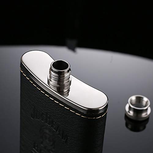 Heupfles voor Drank, 304 Rvs Pocket Kolf Flagon met Trechter voor Mannen Klimmen Bar Pocket Alcohol Drinken Kolf (Size : 3oz/88ml) - Image 5