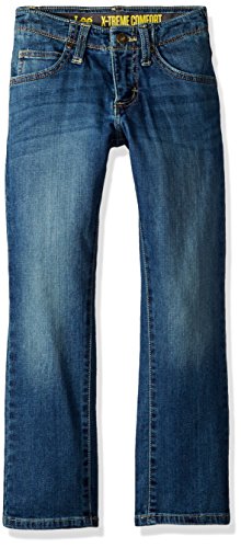 Jeans ajustados para niño Lee Performance con elasticidad extrema y de corte moderno azul