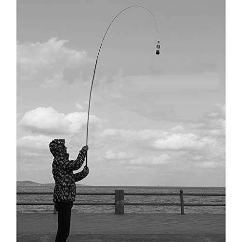 YZERTLH Angelrute Ultrafeine Angelrute Hand Rod Ultra-Light Ultra-Harte Carbon-Angelrute mit bequemem Kürbis-förmigen… – Bild 7