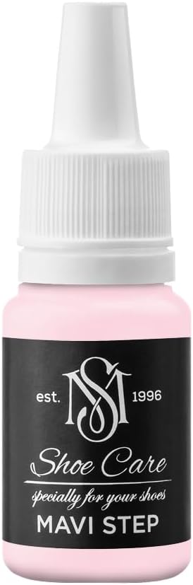 Universal Leather Dye - NCS S 0520-R20B Bright Baby Pink - High Coverage Leather Paint for Shoes, Bags, Canvas & Sneakers by MAVI STEP - 0.34 fl oz / 10 ml