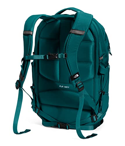 Image of The North Face Women's Borealis Commuter Laptop Backpack, Harbor Blue /TNF White, One Size