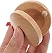 Wooden Castanet, Percussion Instrument - 2Pcs Hand Finger Castanets, Wood Castanets Classroom DIY Rhythm Music Musical Instrument