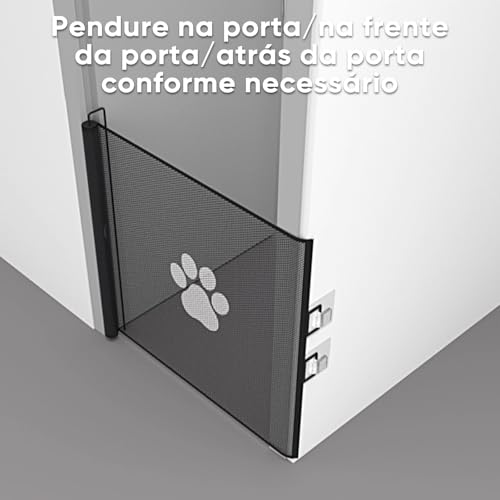 REDE DE SEGURANÇA PARA BEBÊS E ANIMAIS DE ESTIMAÇÃO,FÁCIL DE INSTALAR SEM PERFURAÇÃO, DURÁVEL