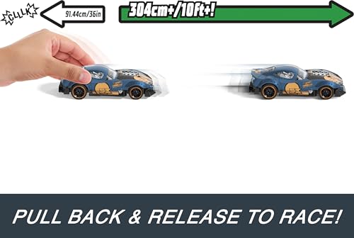 Hot Wheels Pull-Back Speeders Set de 2 Carros 1:43 miniatura 3