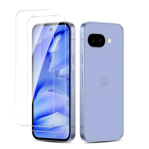 対応 Google Pixel 9Aフィルム Eguoer 【2枚 国産AGC旭硝子 】Google Pixel9A 保護フィルム Google Pixel 9A ガラスフィルム高硬度表面硬度9H ガラス 気泡ゼロ指紋防止 飛散防止 自?吸着 保護シート