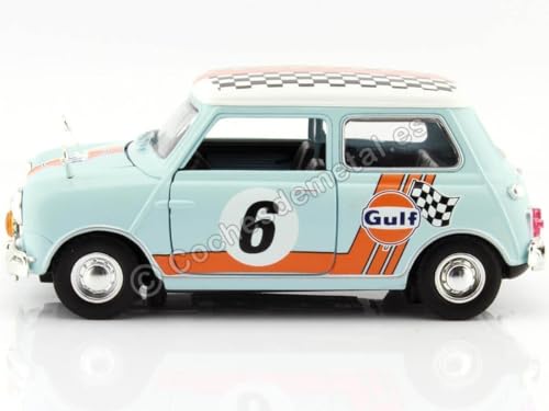 Motormax 1961-1967 Morris modelo a escala 1:18 miniatura 6