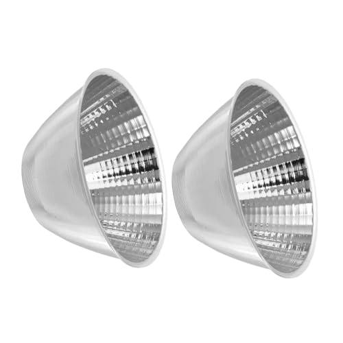 JEWEDECO Led Light Reflector Cup Accessory for Flashlight Light Diffuser Plate Spotlight Shade Long Illumination for Outdoor Use