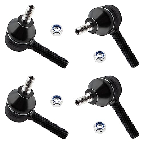 BOXI (Set of 4) Front Left & Right Inner & Outer Tie Rod End Links Fit for BMW 5 6 7 8 Series 524TD 525i 528e 530i 535i 635CSI 735i 740i 740iL 735iL 750iL 840Ci 850Ci M5 M6 1982-1997 | ES2763 ES2764 by BOXI - Used condition - Image 2
