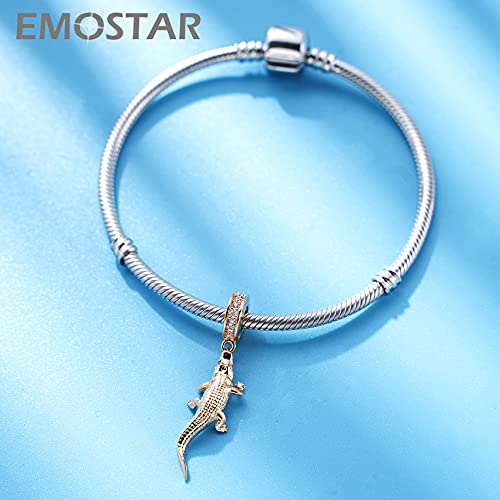 Image of Animal Theme Charms, Mom /Child of Owl Bear Dog, Rabbit Flamingo Elephant Panda Cat Parrot Crocodile Unicorn Charms in 925 Sterling Silver, Fit European Bracelet /Necklace, Gift for Mother /Friend /Lover