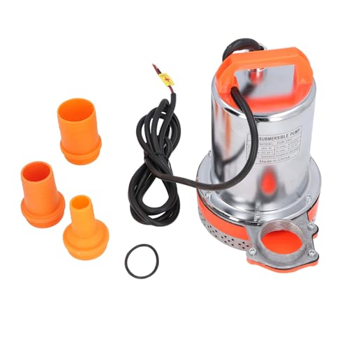 Itonash Tauch Pumpe DC24V 260W, Wasserpumpe mit Hohem Hub, ABS-Laufrad und Kupfers Pulen Motor, Edelstahl Gehäuse für Garten-Teich-Pool-Boot-Aquakultur Itonash Tauch Pumpe DC24V 260W, Wasserpumpe mit Hohem Hub, ABS-Laufrad und Kupfers Pulen Motor, Edelstahl Gehäuse für Garten-Teich-Pool-Boot-Aquakultur
