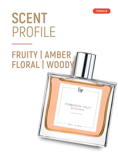 Image of EM5 Forbidden Fruit Perfume for Women | Sweet Fruity Floral Warm Spicy Fragrance | Eau de Parfum Spray | Strong & Long Lasting Scent | Luxury Gift for Her | 50ml