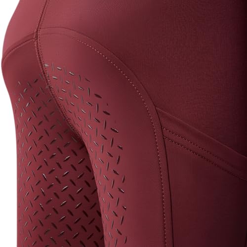 Miniatura 7 de Pfiff Selina Leggings, Burdeos, S Para Mujer