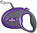 Hertzko Retractable Nylon Dog Leash for Small & Medium Dogs up to 44lbs - 16 Feet