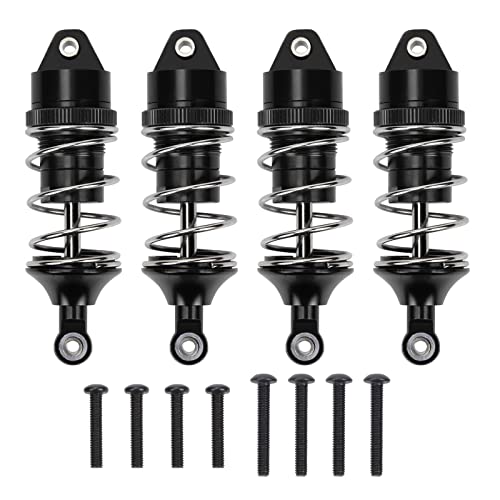 RCAWD ARRMA Vendetta 3S Infraction 70MM MEGA Front Rear Shocks for 1/8 Bash Rc ARA4319V3 ARA4215V3 Series Upgrades Part Black