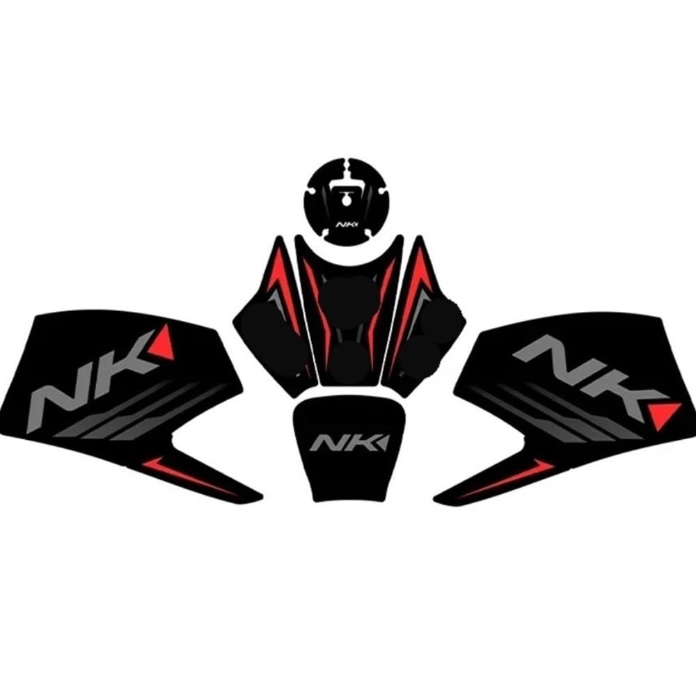 Protection de réservoir en cuir moto pour CFMOTO 450NK autocollant givré noir