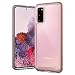 Caseology Skyfall Flex for Samsung Galaxy S20 Case (2020) - Clear and Flexible - Pink Sand