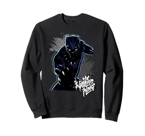 Marvel Black Panther Warrior King Color Pop Claw Sweatshirt