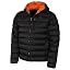Black/Orange