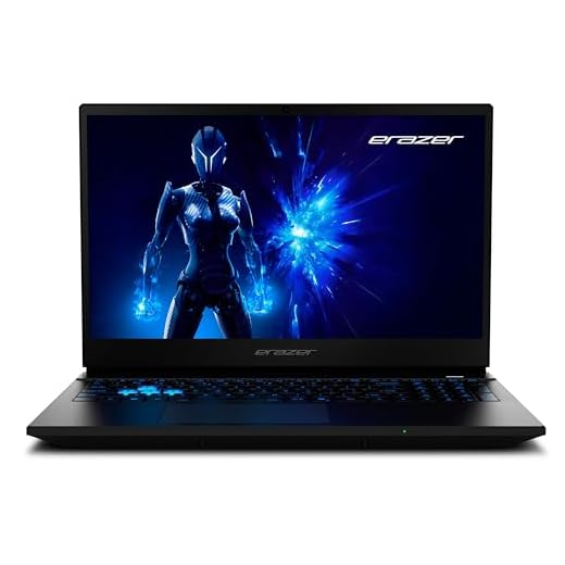 ERAZER Defender 15 P1 39,6 cm (15,6 Zoll 144Hz) Full HD Gaming Laptop (Core 7 250H, GeForce RTX 5060 8GB GDDR7 VRAM, 16GB DDR5 RAM, 1TB PCIe SSD, Windows 11)
