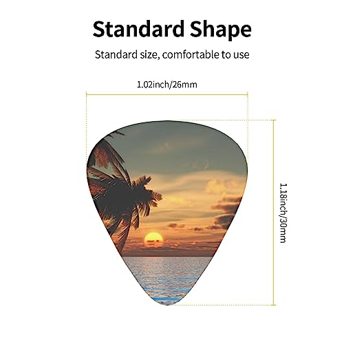 Médiator de guitare avec 12 médiators tendance et durables dans une boîte pour ukulélé, guitare électrique, basse - Les Beatles, Paul McCartney, John Lennon, RIngo Starr, George Harrison Médiator de guitare avec 12 médiators tendance et durables dans une boîte pour ukulélé, guitare électrique, basse – Image 5